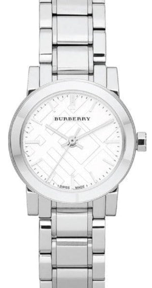Buy Shop Burberry The City Silver Dial Silver Steel Strap Watch for Women - BU9200 USA Online