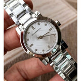 Buy Shop Burberry The City Silver Dial Silver Steel Strap Watch for Women - BU9213 USA Online