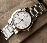Buy Shop Burberry The City Silver Dial Silver Steel Strap Watch for Women - BU9213 USA Online