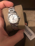 Buy Shop Burberry The City Silver Dial Silver Steel Strap Watch for Women - BU9233 USA Online