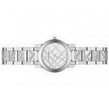 Buy Shop Burberry The City Silver Dial Silver Steel Strap Watch for Women - BU9233 USA Online
