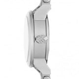 Buy Shop Burberry The City Silver Dial Silver Steel Strap Watch for Women - BU9233 USA Online