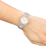 Buy Shop Burberry The City Silver Dial Two Tone Steel Strap Watch for Women - BU9205 USA Online