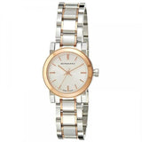 Buy Shop Burberry The City Silver Dial Two Tone Steel Strap Watch for Women - BU9205 USA Online