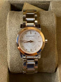 Buy Shop Burberry The City Silver Dial Two Tone Steel Strap Watch for Women - BU9214 USA Online