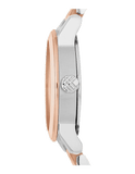 Buy Shop Burberry The City Silver Dial Two Tone Steel Strap Watch for Women - BU9214 USA Online