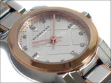 Buy Shop Burberry The City Silver Dial Two Tone Steel Strap Watch for Women - BU9214 USA Online
