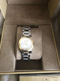 Buy Shop Burberry The City Silver Dial Two Tone Steel Strap Watch for Women - BU9217 USA Online