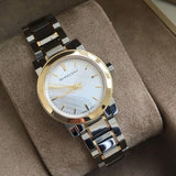 Buy Shop Burberry The City Silver Dial Two Tone Steel Strap Watch for Women - BU9217 USA Online