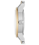 Buy Shop Burberry The City Silver Dial Two Tone Steel Strap Watch for Women - BU9217 USA Online