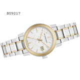 Buy Shop Burberry The City Silver Dial Two Tone Steel Strap Watch for Women - BU9217 USA Online