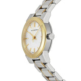 Buy Shop Burberry The City Silver Dial Two Tone Steel Strap Watch for Women - BU9217 USA Online