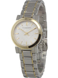 Buy Shop Burberry The City Silver Dial Two Tone Steel Strap Watch for Women - BU9217 USA Online