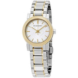 Buy Shop Burberry The City Silver Dial Two Tone Steel Strap Watch for Women - BU9217 USA Online