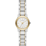 Buy Shop Burberry The City Silver Dial Two Tone Steel Strap Watch for Women - BU9217 USA Online