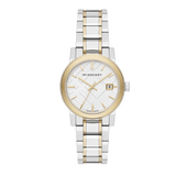 Buy Shop Burberry The City Silver Dial Two Tone Steel Strap Watch for Women - BU9217 USA Online
