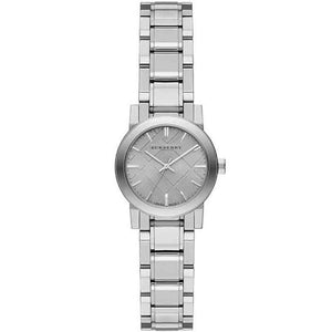 Buy Shop Burberry The City Silver Diamonds Dial Silver Steel Strap Watch for Women - BU9230 USA Online