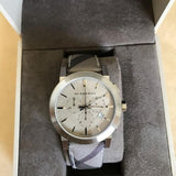 Buy Shop Burberry The City Smoked Brown Dial Brown Leather Strap Watch for Men - BU9361 USA Online