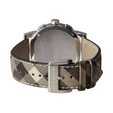 Buy Shop Burberry The City Smoked Brown Dial Brown Leather Strap Watch for Men - BU9361 USA Online