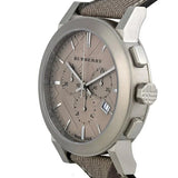 Buy Shop Burberry The City Smoked Brown Dial Brown Leather Strap Watch for Men - BU9361 USA Online
