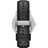 Buy Shop Burberry The City White Dial Black Leather Strap Watch for Men - BU9008 USA Online