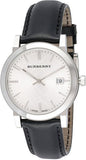 Buy Shop Burberry The City White Dial Black Leather Strap Watch for Men - BU9008 USA Online