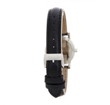 Buy Shop Burberry The City White Dial Black Leather Strap Watch for Women - BU9206 USA Online