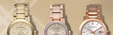 Buy Shop Burberry The City White Dial Rose Gold Steel Strap Watch for Women - BU9204 USA Online