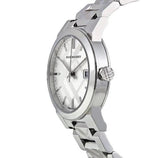 Buy Shop Burberry The City White Dial Silver Steel Strap Watch for Men - BU9750 USA Online