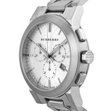 Buy Shop Burberry The City White Dial Silver Steel Strap Watch for Men - BU9750 USA Online