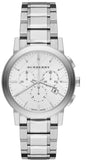 Buy Shop Burberry The City White Dial Silver Steel Strap Watch for Men - BU9750 USA Online