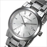 Buy Shop Burberry The City White Dial Silver Steel Strap Watch for Women - BU9100 USA Online