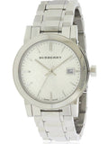 Buy Shop Burberry The City White Dial Silver Steel Strap Watch for Women - BU9100 USA Online