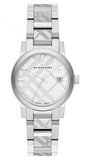 Buy Shop Burberry The City White Dial Silver Steel Strap Watch for Women - BU9144 USA Online
