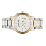 Buy Shop Burberry The City White Dial Two Tone Steel Strap Watch for Men - BU9751 USA Online