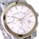 Buy Shop Burberry The City White Dial Two Tone Steel Strap Watch for Men - BU9751 USA Online
