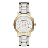 Buy Shop Burberry The City White Dial Two Tone Steel Strap Watch for Men - BU9751 USA Online