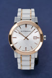 Buy Shop Burberry The City White Dial Two Tone Steel Strap Watch for Women - BU9006 USA Online