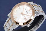 Buy Shop Burberry The City White Dial Two Tone Steel Strap Watch for Women - BU9006 USA Online