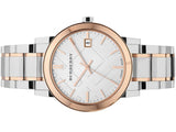 Buy Shop Burberry The City White Dial Two Tone Steel Strap Watch for Women - BU9006 USA Online