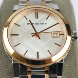 Buy Shop Burberry The City White Dial Two Tone Steel Strap Watch for Women - BU9105 USA Online
