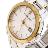Buy Shop Burberry The City White Dial Two Tone Steel Strap Watch for Women - BU9115 USA Online