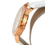 Buy Shop Burberry The City White Dial White Leather Strap Watch for Women - BU9012 USA Online