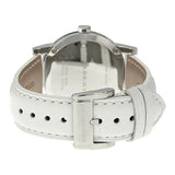 Buy Shop Burberry The City White Dial White Leather Strap Watch for Women - BU9128 USA Online