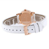 Buy Shop Burberry The City White Dial White Leather Strap Watch for Women - BU9209 USA Online