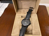Buy Shop Burberry The Classic Black Dial Black Leather Strap Watch for Men - BU10003 USA Online