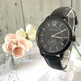 Buy Shop Burberry The Classic Black Dial Black Leather Strap Watch for Men - BU10003 USA Online