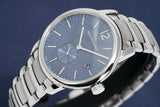 Buy Shop Burberry The Classic Blue Dial Silver Steel Strap Watch for Men - BU10007 USA Online