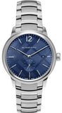 Buy Shop Burberry The Classic Blue Dial Silver Steel Strap Watch for Men - BU10007 USA Online