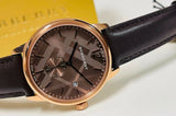 Buy Shop Burberry The Classic Brown Dial Brown Leather Strap Watch for Men - BU10012 USA Online